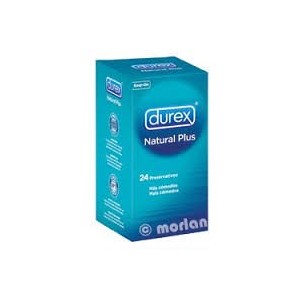 Preservativos Durex Natural Plus 24 uds.